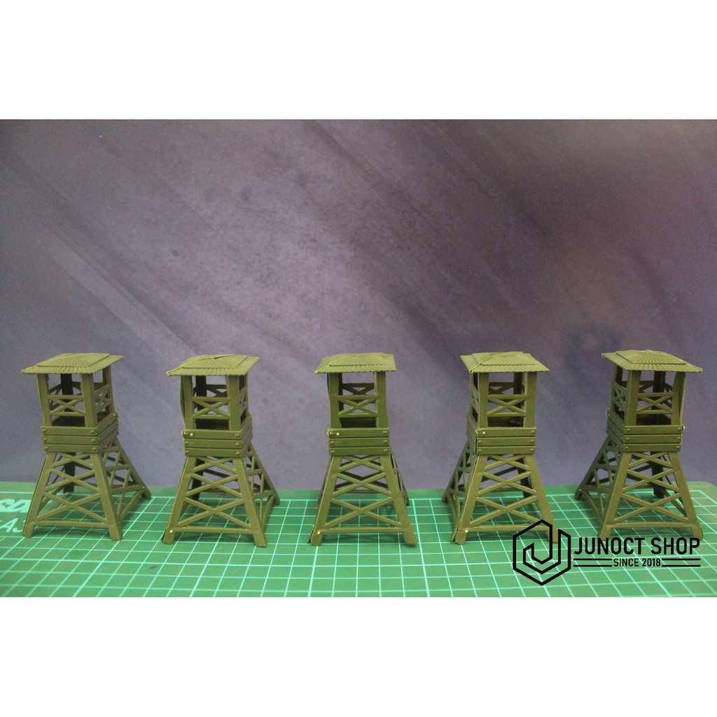 MINIATUR MENARA TENTARA MILITER PLASTIK - FIGURE MAKET DIORAMA MAINAN