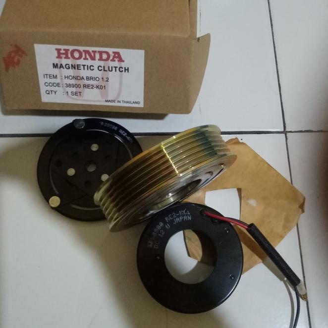 Puli Puley Kompresor Ac Brio Satya Magnet Clutch Honda Brio Satya 1.2