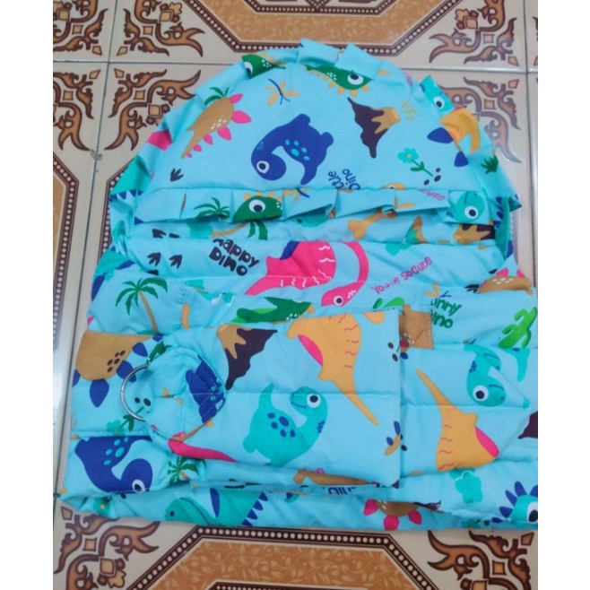 GENDONGAN BAYI SAMPING MOTIF TERBARU ( MOTIF KADANG BERBEDA)