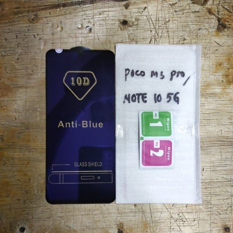 XIAOMI REDMI 7 , REDMI 9A , POCO M3 PRO / REDMI NOTE 10 5G anti blue tempered glass anti radiasi