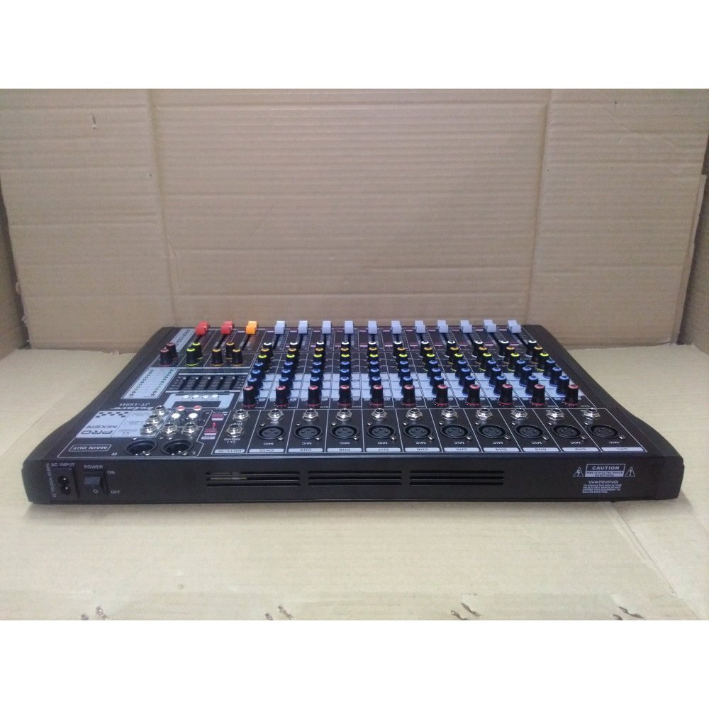 MIXER AUDIO 12 CHANNEL BETAVO JT 122II PROFESIONAL STEREO MIXING