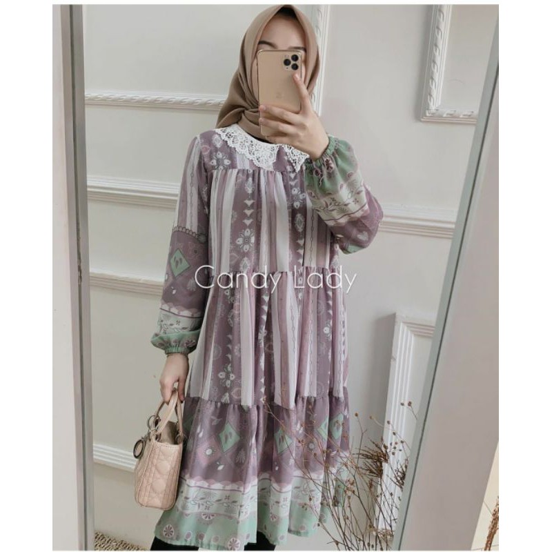 Mesya Tunik Ceruty by Candy Lady Store