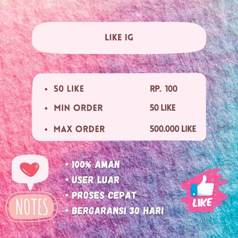 LIKE IG