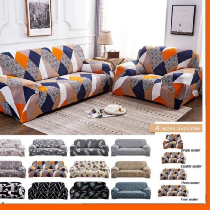 ♪ SARUNG SOFA KURSI BANGKU 1 2 3 DUDUKAN COVER SOFA 1 2 3 SEATER KURSI TAMU SUDUT SIKU L SHAPED ✮