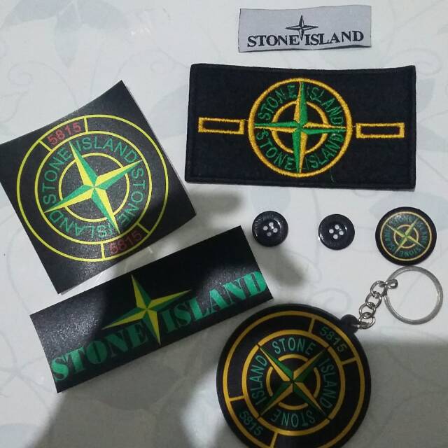 Patch Stone Island plus kancing ( terlaris )