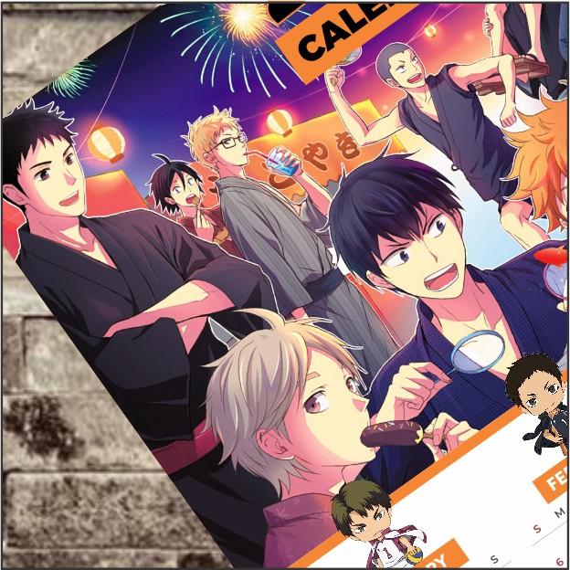 Poster Anime Terlengkap A3 - Kalender Anime 2022 Kimetsu no Yaiba Demon Slayer Tokyo Revengers Genshin Impact Haikyuu Jujutsu Kaisen-3