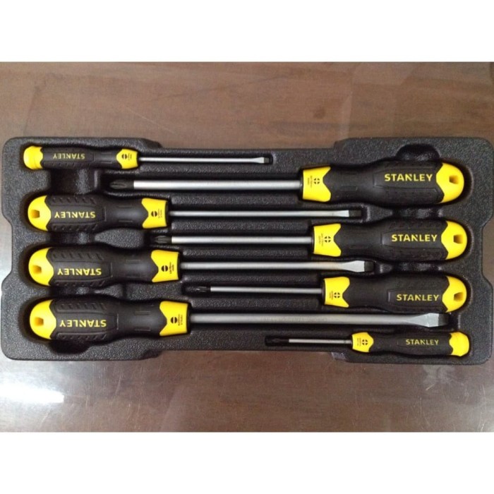 STANLEY STMT74181-8 8pcs Cushion Grip Screwdriver Module