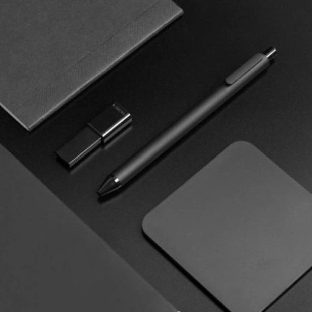 

LANGSUNG BELI KACO PURE Pulpen Hitam Black Signing Pen Gel Ink 0.5mm Ball point K1015 - 10 PCS 66E**