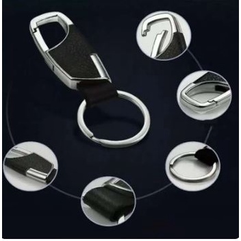 Gantungan Kunci Pinggang Kulit Key Chain Mobil Motor Premium Leather