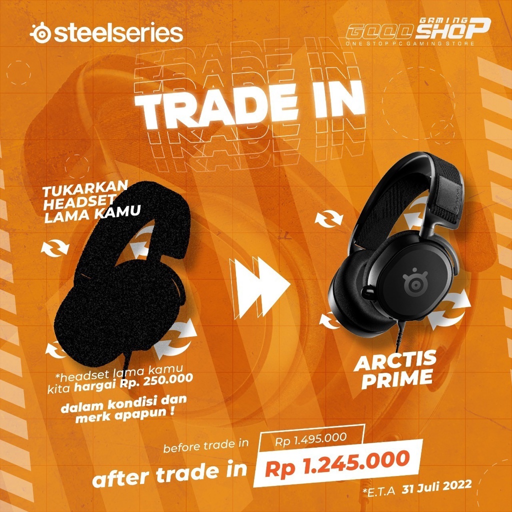 Promo Trade-In SteelSeries Arctis Prime