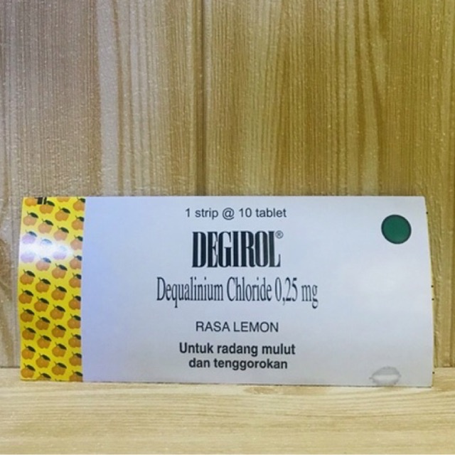 DEGIROL 10 Tablet | Obat Sakit Tenggorokkan | Mengatasi Radang Tenggorokkan