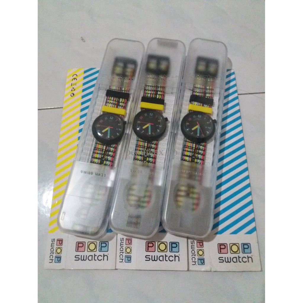 SALE Swatch Pop Original PNB400 Crazypop Jam Tangan Wanita 2018