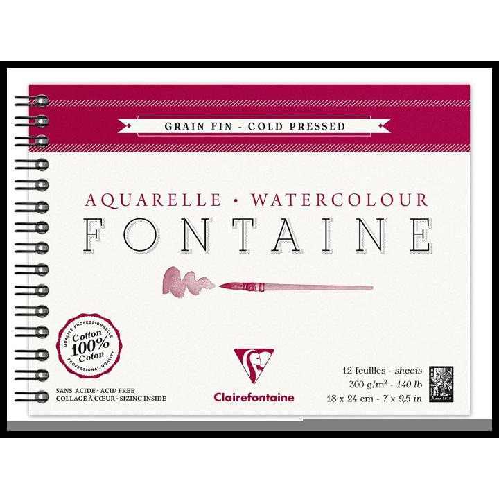 

Diskon Kertas Cat Air Clairefontaine Fontaine 18X24Cm