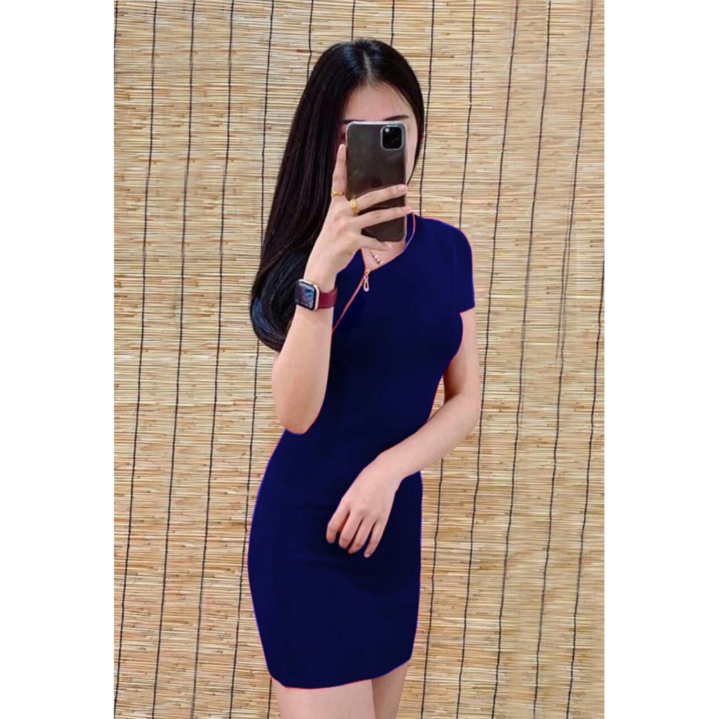 Dress Rajut Bodycon RRitkaa &amp; Aadlinn / Mini Dress Wanita / Dress Casual Wanita