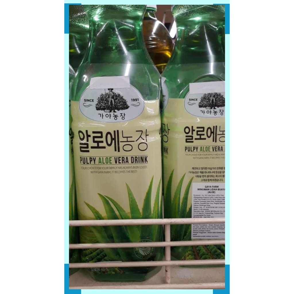 

Gaya Farm rasa lidah buaya 1.5 liter