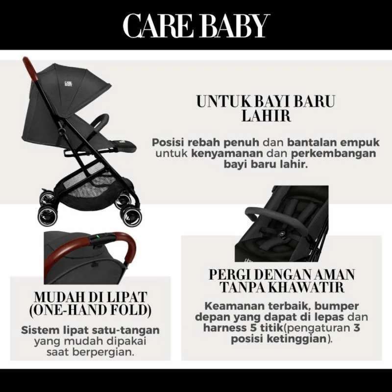 CARE BABY Stroller Letour Flex CBS 2001 / Kereta Dorong Bayi