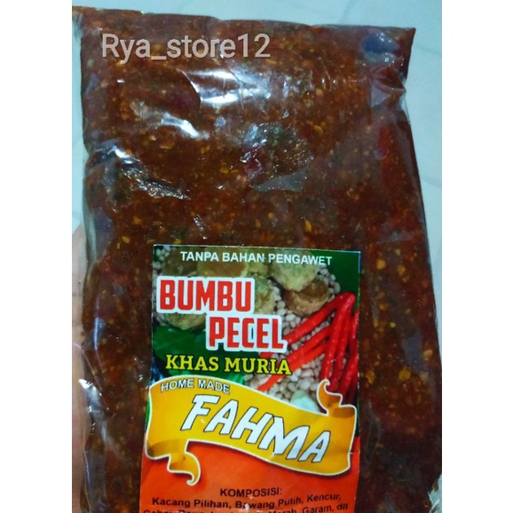 

Bumbu Pecel Siap Santap Khas Colo Muria