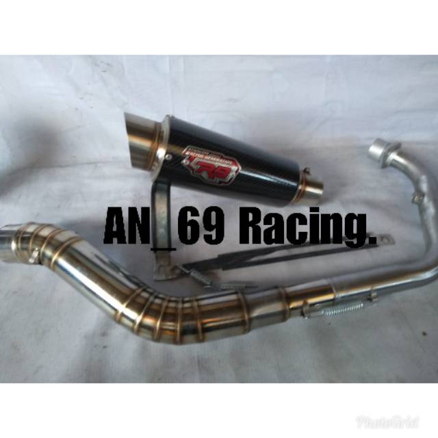 Knalpot Racing R9 Karbon Fullsistem Cbr 150 R