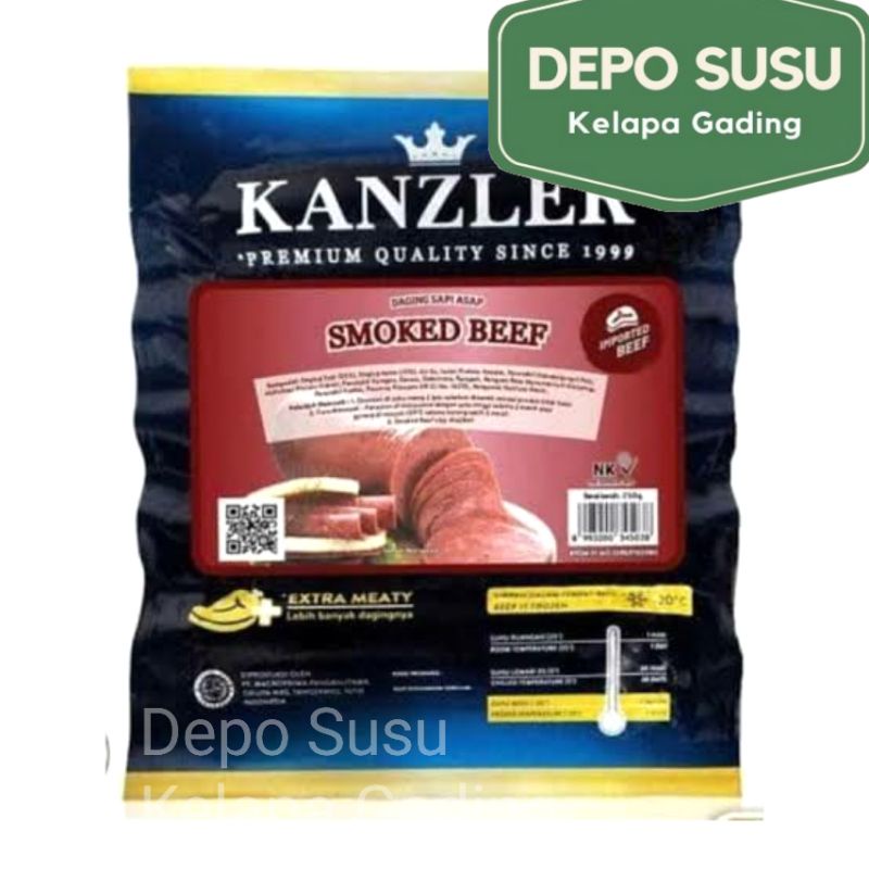 Sosis Kanzler 360gr / 500gr | Beef Cheese Sausage Crispy Chicken Nugget Bockwurst Wiener Garlic Frankfurt Cocktail Black Pepper Bratwurst Cordon Bleu German 300gr