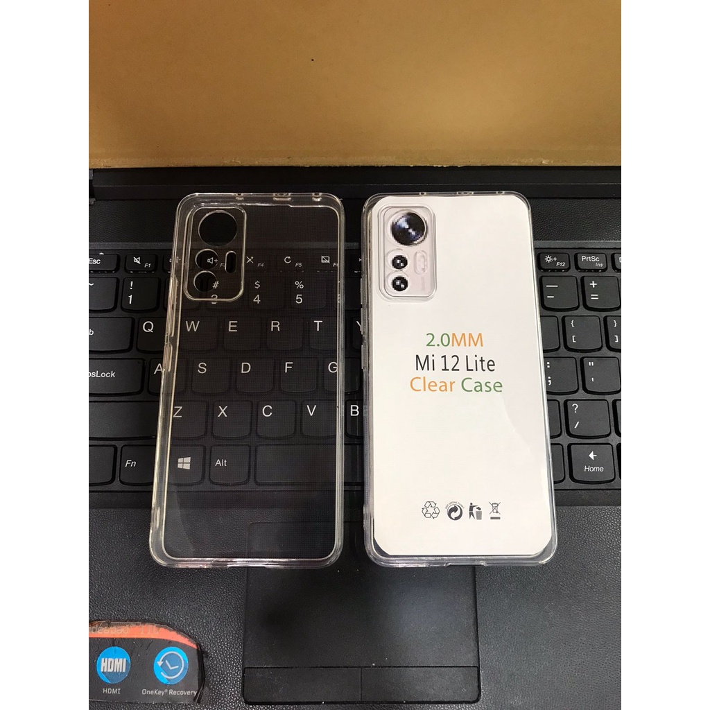 Jelly Case Xiaomi 12 Lite 5G | Xiaomi 12T 5G Silicon Clear Case HD 2.0mm