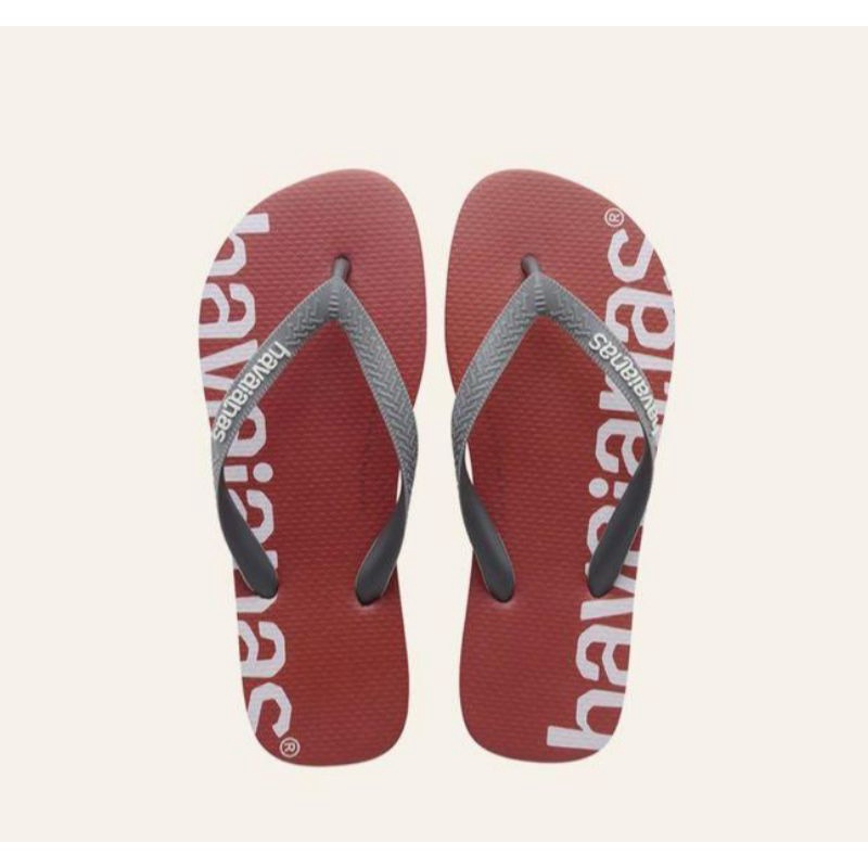 Sandal Pria Original Havaianas Top Logo High Tech