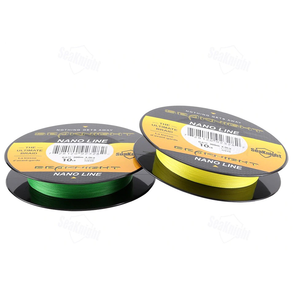 Senar Pancing PE X4 Seaknight Nano line 4lb 6lb 8lb 10lb micro Ultralight Casting Nanoline