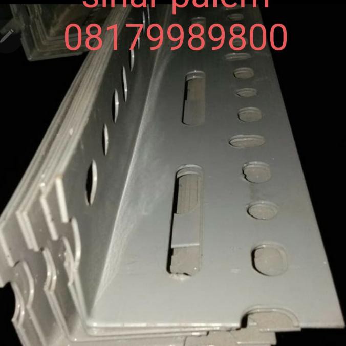 Siku Lubang Rak Besi 4X6Cm Union Siku Bolong Plat Siku Tebal 2Mm Full Dompetuwa