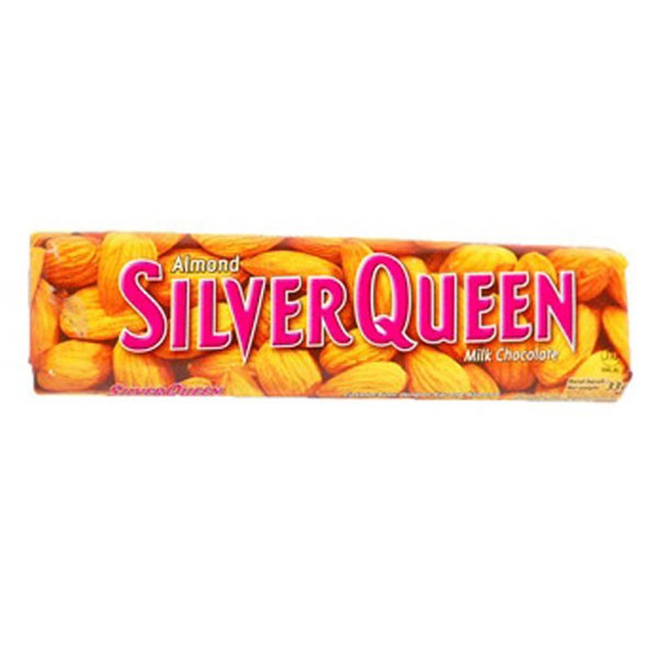 

SILVER QUEEN COKLAT ALMOND 62 GR