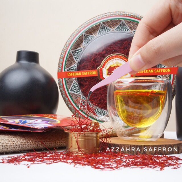 

[BISA COD] 1 GRAM SAFFRON SUPER NEGIN IRAN FREE TUMBLER