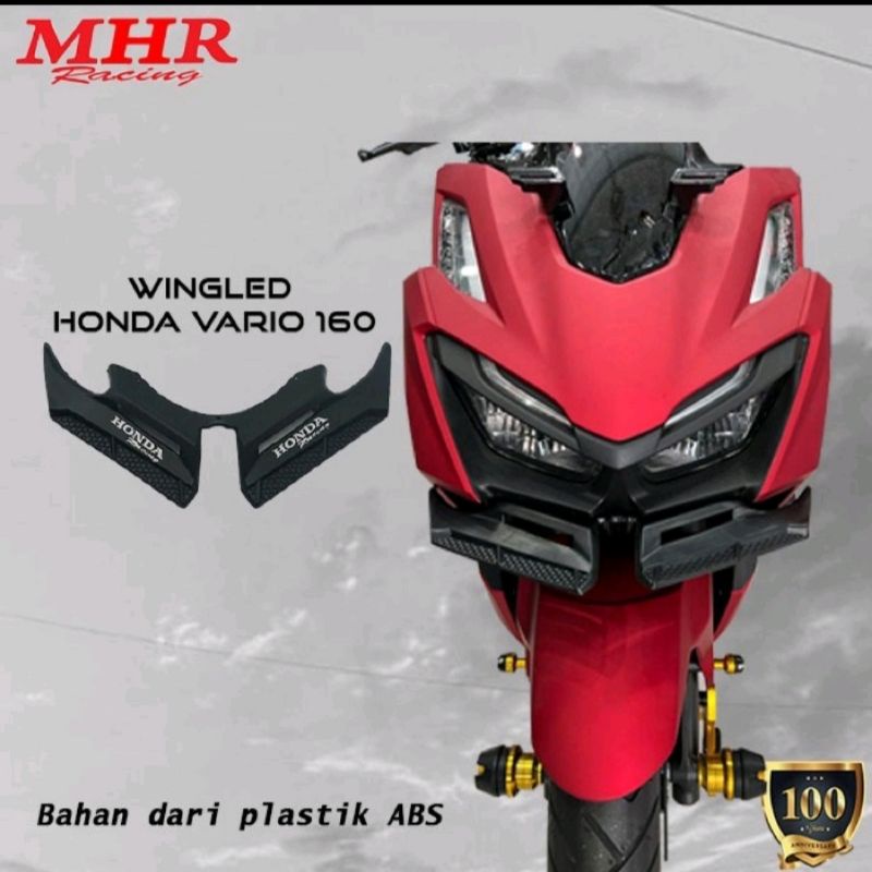 Winglet Vario 160 2022 Bahan ABS plastik