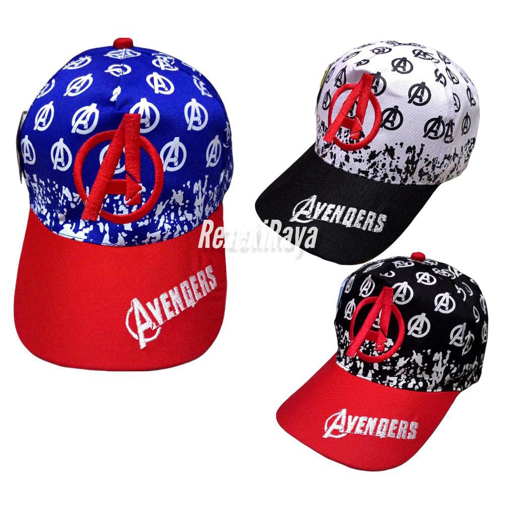 Topi Anak AVENGERS Topi Karakter Anak Batman