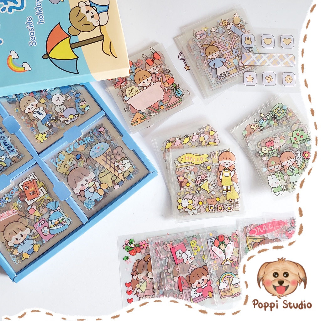 

Sticker Botol Minum Aesthetic - Motif Lucu Aneka Warna Stiker Hp
