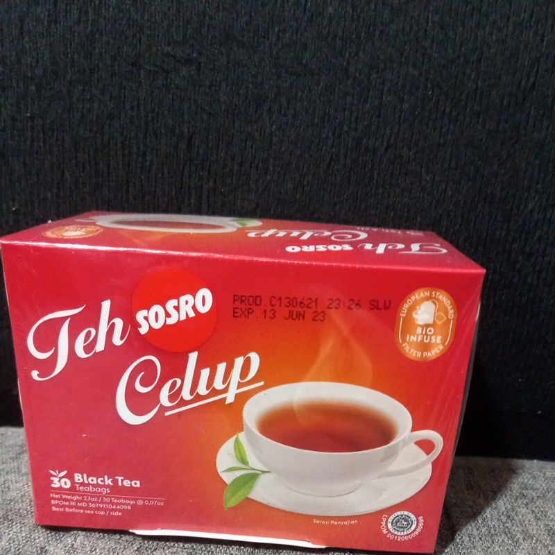 

tea celup sosro isi30