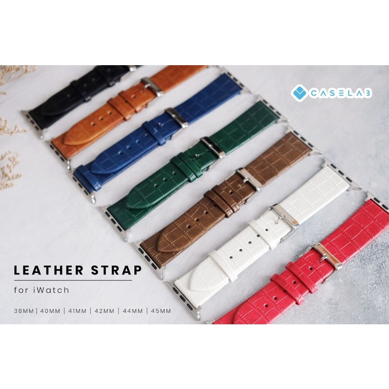 TALI KULIT IWATCH / STRAP IWATCH SERIES 1 2 3 4 5 6 7 8 ULTRA SE 38MM 40MM 41MM 42MM 44MM 45MM 49MM