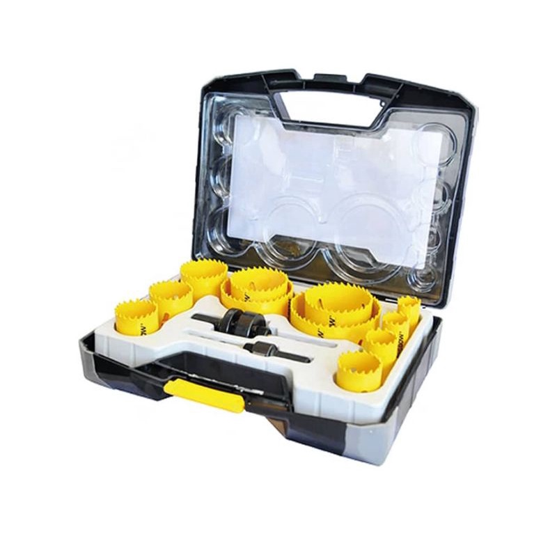 Krisbow Set Mata Bor Holesaw Bi-Metal 19-76 Mm 15 Pcs