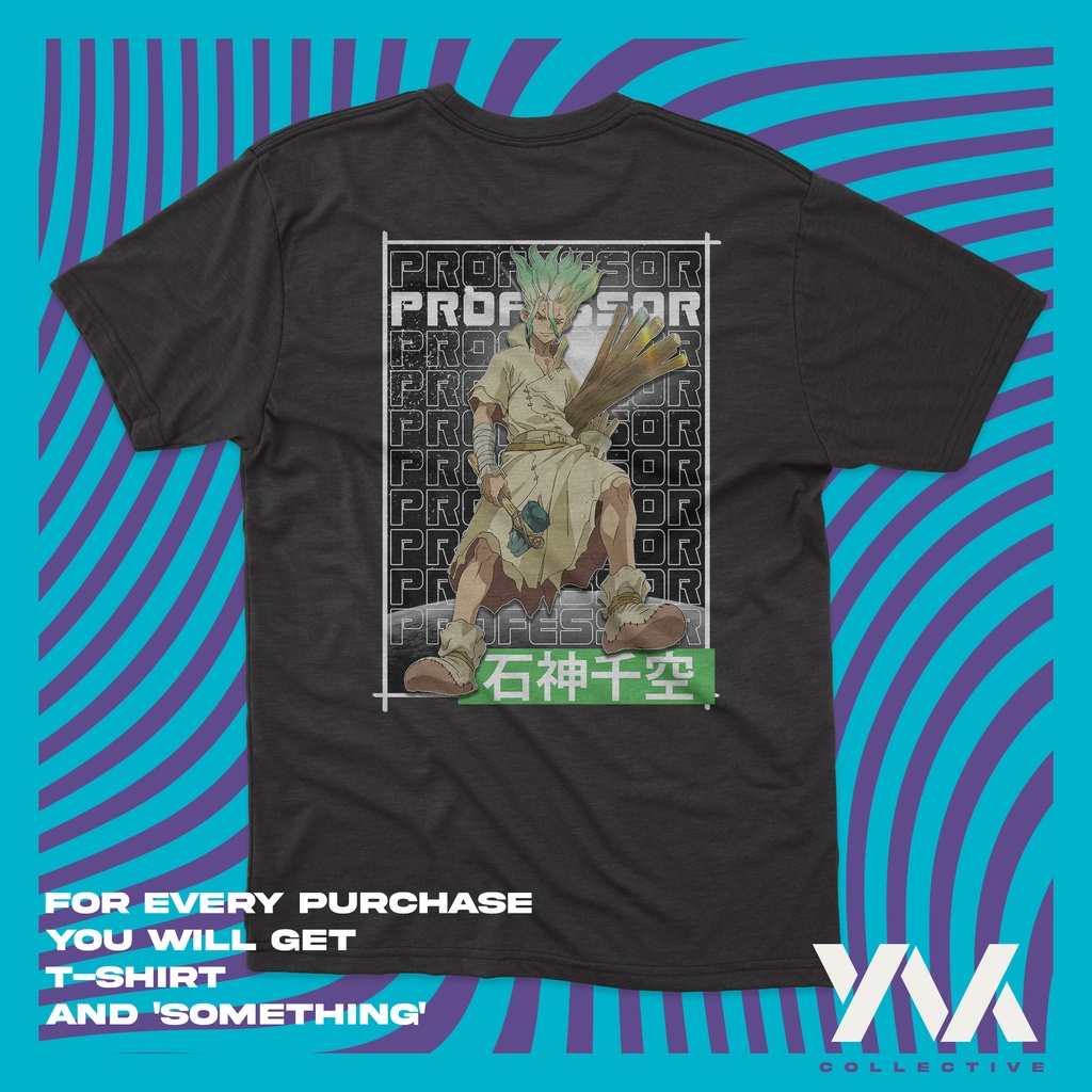 ISHIGAMI SENKU DR STONE | T-Shirt Kaos Anime Manga Merchandise Dr.Stone