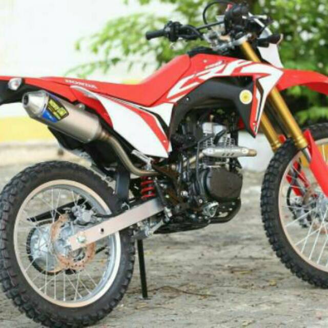 KNALPOT NORIFUMI ROCKET 4 STAINLESS STEEL ORI CRF150L