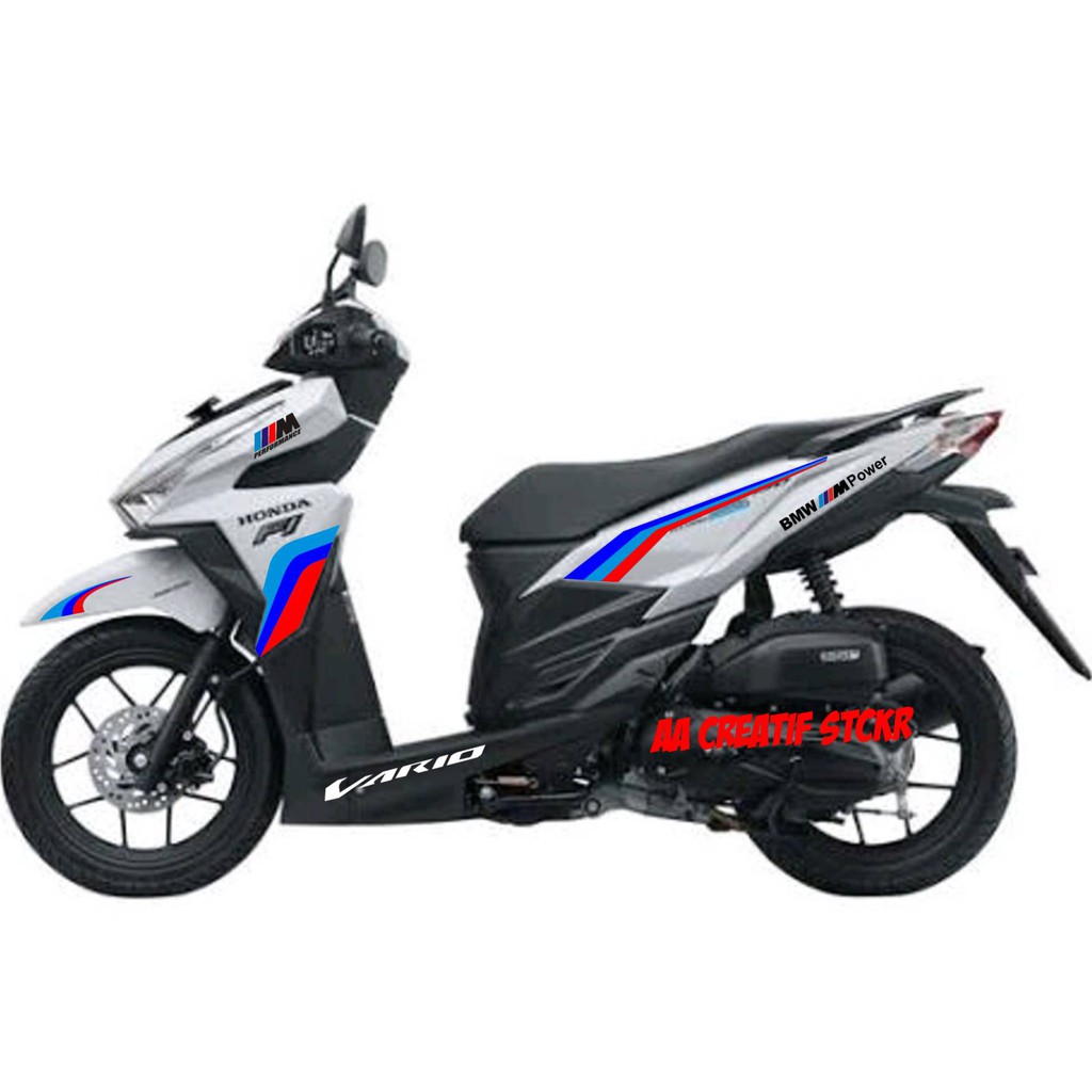 cuting sticker honda vario led lama livery bmw