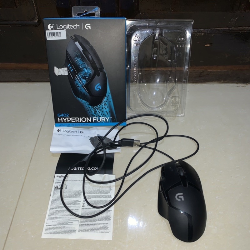 Mouse Logitech G402 Hyperion Fury Second 2nd