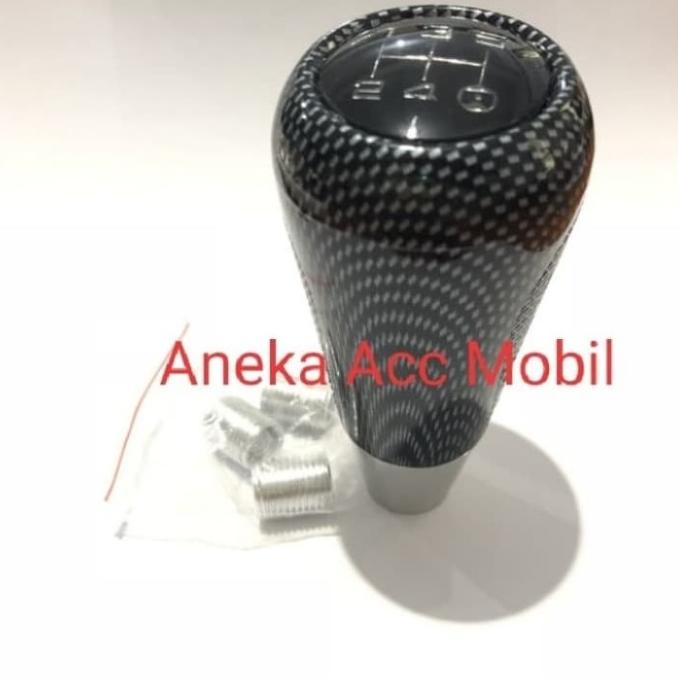 Gear Shift Knob Manual Carbon Agya Ayla