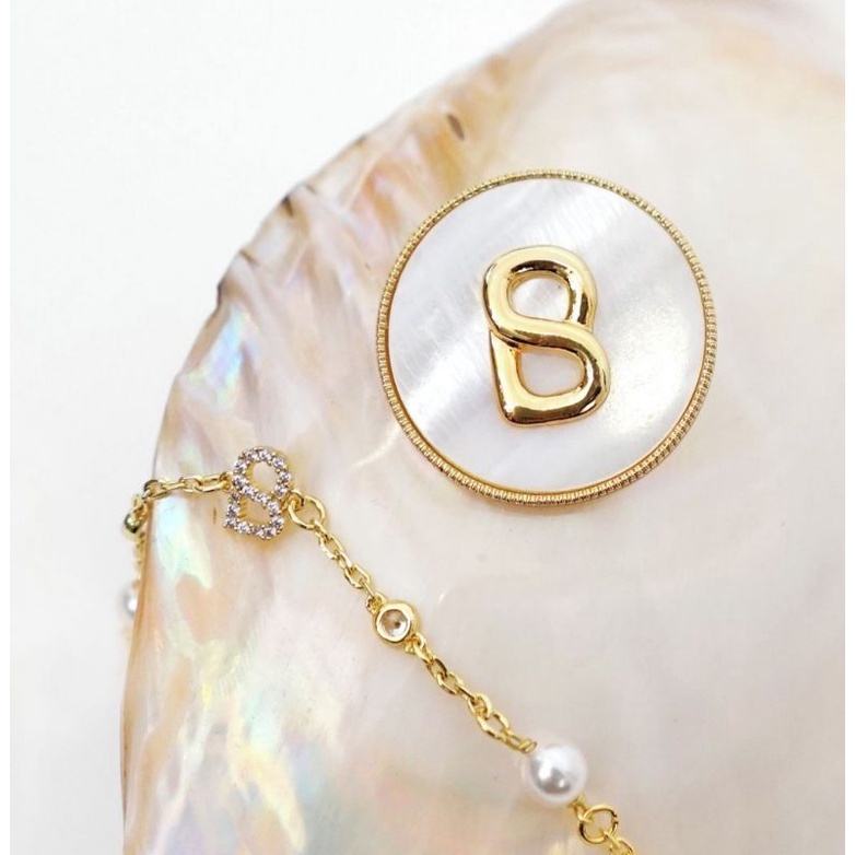 White Shell Brooch Buttonscarves