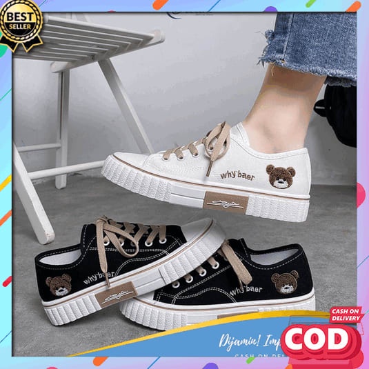 Sepatu Sneakers Sneackers Perempuan Swpatu Kekinian Sneaker Sepati Sapatu Srpatu Wanita Seneakers Sn