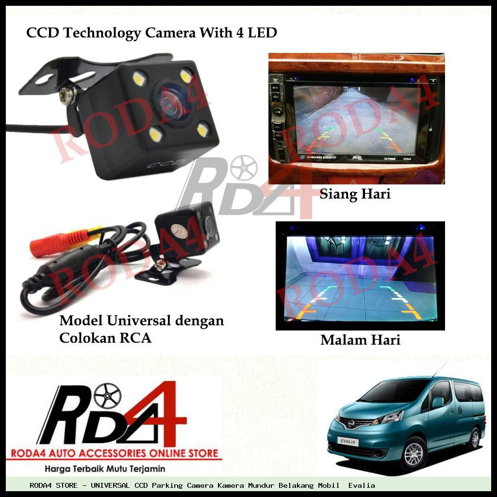 UNIVERSAL CCD Parking Camera Kamera Mundur Belakang Mobil  Evalia