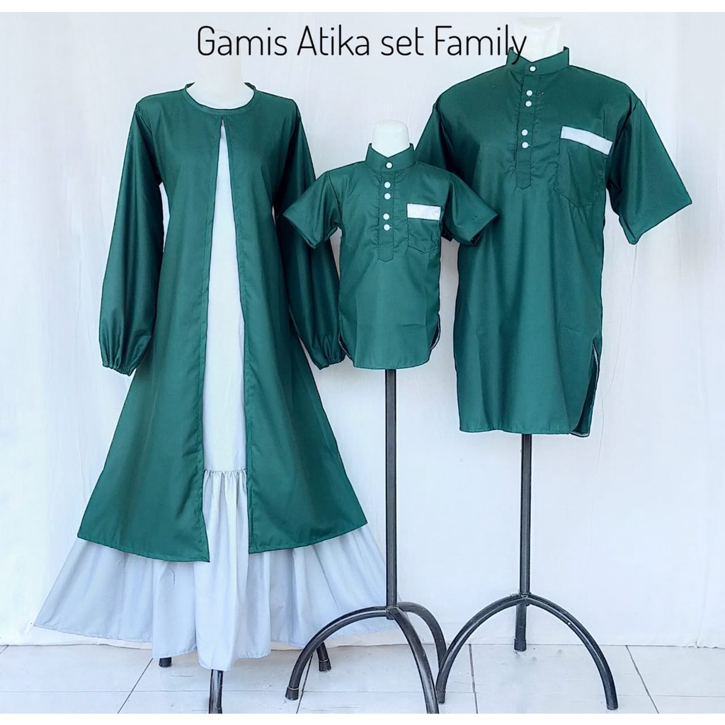 Gamis Atika | Baju Unik | Gamis lebaran murah | Gamis lebaran keluarga | Gamis couple family | Gamis toyobo | Gamis Anak dan Dewasa terbaru | seragam lebaran keluarga