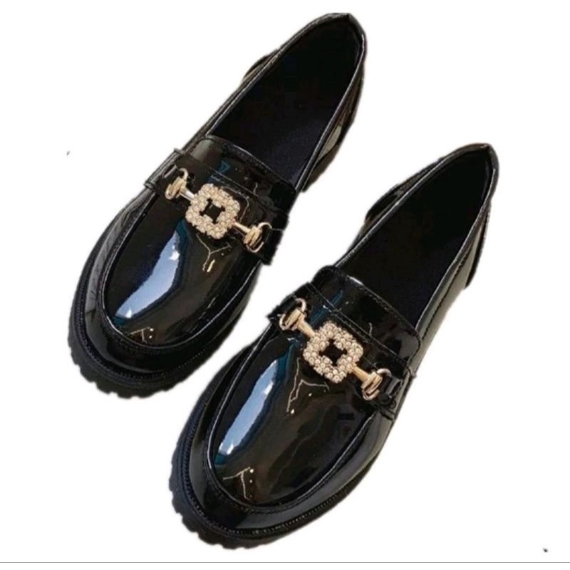 Sepatu Docmart Wanita - Sepatu Loafers Wanita Terbaru trending Terlaris 2021 - Sepatu Andin