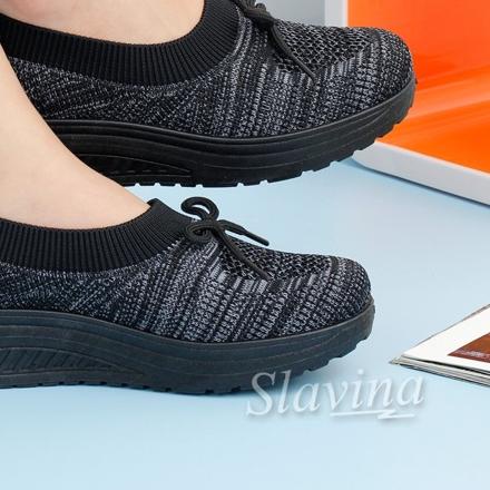 Sepatu wedges Slavina Lovia TM231