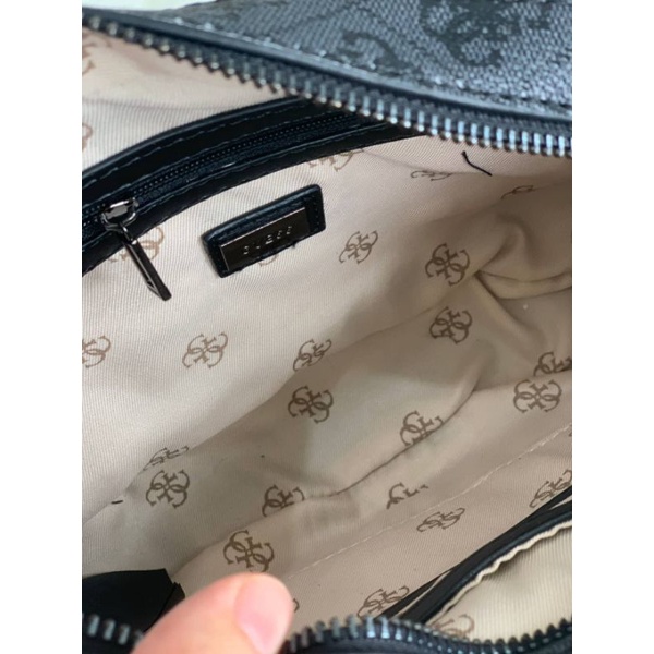 GUESSS Logo Bling Camera Bag