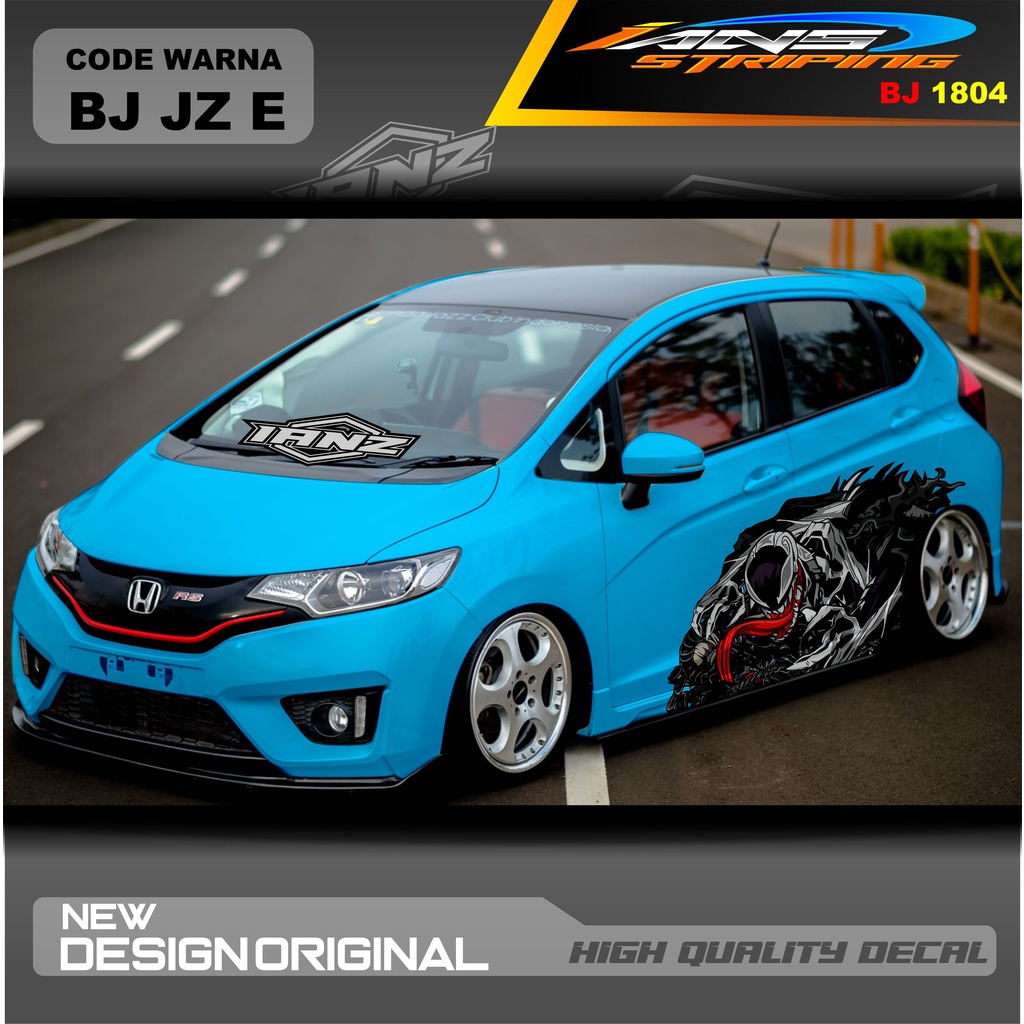 STICKER MOBIL HONDA JAZZ MOBIL AGYA AYLA AVANZA DLL / STIKER VARIASI MOBIL / DECAL STIKER MOBIL