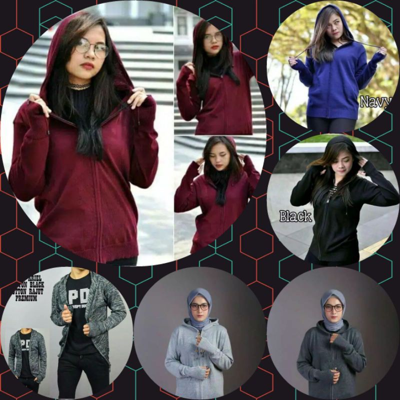 Jaket Rajut / Jaket Rajut Wanita / Jaket Rajut Pria / Jaket Rajut Ariel / Jaket Rajut UNISEX