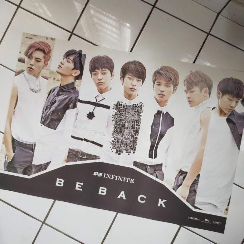 Infinite Official Poster "Be Back"